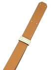 Hermes Jaune Milton Kelly Pocket 18 Belt