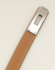 Hermes Naturel Kelly 18 Belt