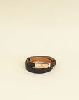 Hermes Noir Kelly 18 Belt