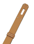 Hermes Gold Kelly 18 Belt