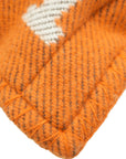 Hermes Bicolor Avalon Wool and Cashmere Pillow, Small Model