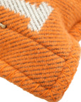 Hermes Bicolor Avalon Wool and Cashmere Pillow, Small Model