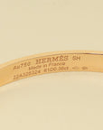 Hermes 18K Rose Gold 61 Diamond Kelly Bracelet