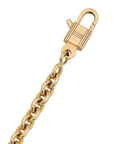 Hermes 18K Rose Gold Diamond Amulettes Constance Pendant Bracelet