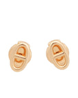 Hermes 18K Rose Gold Farandole Very Small Model Earrings