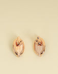 Hermes Noir Mini Maillon Earrings