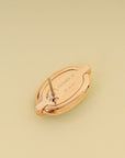 Hermes Noir Mini Maillon Earrings