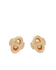 Hermes 18K Rose Gold Farandole Very Small Model Earrings