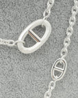 Hermes Sterling Silver Farandole Long Necklace