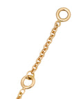Hermes 18K Rose Gold Diamond Amulettes Constance Pendant Necklace