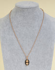 Hermes Noir Mini Maillon Pendant, Small Model