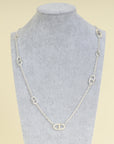 Hermes Silver Farandole 80 Necklace