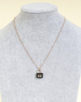 Hermes 18K Rose Gold Amulettes Constance Necklace