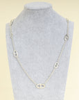Hermes Silver Farandole 80 Necklace