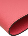 Hermes Rose Azalée Evercolor R.M.S Passport Holder