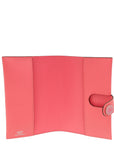 Hermes Rose Azalée Evercolor R.M.S Passport Holder