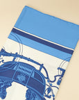 Hermes Bicolor Ex Libris Scarf 90