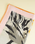 Hermes Tricolor Tigre Royal Double Face Scarf 90