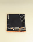 Hermes Tricolor Complication Equestre Scarf 90