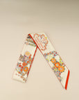 Hermes Tricolor Brides De Gala En Fleurs Twilly