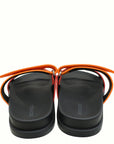 Hermes Bicolor Suede Chypre Sandals 35.5