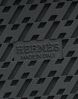 Hermes Noir Chypre Sandals 37.5