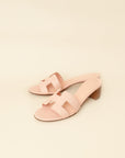 Hermes Beige Perlino Oasis Sandal 37