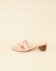 Hermes Beige Perlino Oasis Sandal 37