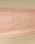 Hermes Beige Perlino Oasis Sandal 37