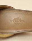 Hermes Etoupe Legend Sandals 37
