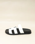 Hermes Blanc Chypre Sandal 38