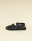 Hermes Black Genius Sandals 38-Hermes-THE CLOSET