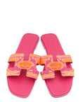 Hermes Bicolor Brides de Gala Oran Sandal 38