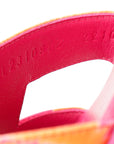Hermes Bicolor Brides de Gala Oran Sandal 38