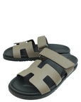 Hermes Etoupe Chypre Sandal 39.5
