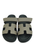 Hermes Etoupe Chypre Sandal 39.5