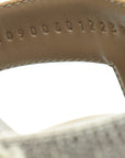 Hermes Ombre Oran Lizard Sandal 39