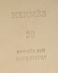 Hermes Bruyère Oran Sandals 39