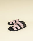 Hermes Rose Cancan Chypre Sandals 39-Hermes-THE CLOSET