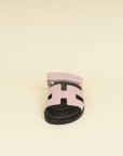 Hermes Rose Cancan Chypre Sandals 39-Hermes-THE CLOSET
