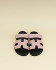 Hermes Rose Cancan Chypre Sandals 39-Hermes-THE CLOSET