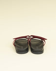 Hermes Rouge H Chypre Sandals 39