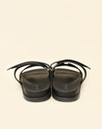 Hermes Black Chypre Sandals 41