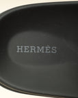 Hermes Noir Jackson Sandals 44