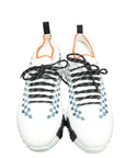 Hermes Blanc Multicolor Flex Slip On Sneakers 45