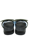 Hermes Bicolor Chypre Goatskin Suede Sandal 36.5