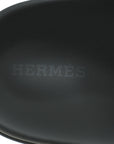 Hermes Bicolor Chypre Goatskin Suede Sandal 36.5