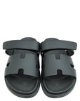 Hermes Noir Chypre Sandal 43
