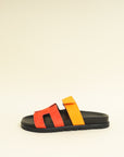 Hermes Bicolor Chypre Sandals 36