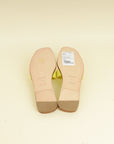 Hermes Cuir Jaune Oran Sandal 37.5
